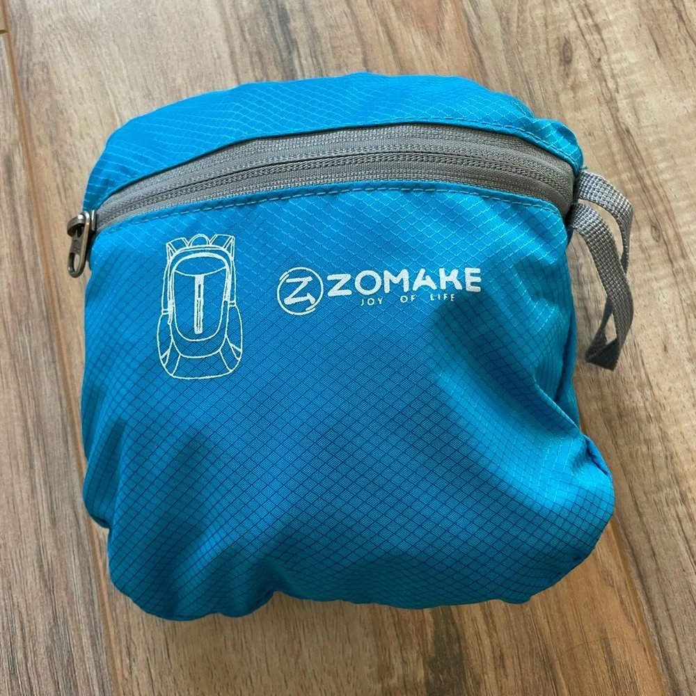 Blue Backpack - Packable - Picture 3 of 3